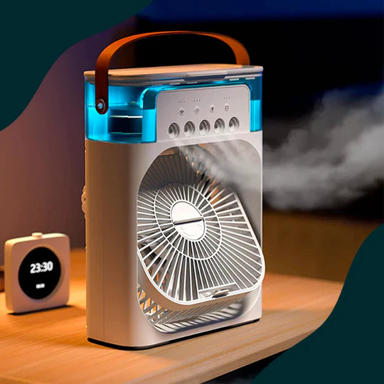 🌬️VENTILADOR HUMIDIFICADOR DE AIRE🌿