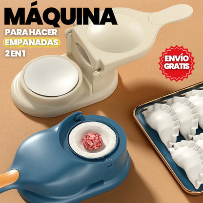 PROMO🔥 MAQUINA PARA HACER EMPANADAS 2 EN 1 - COLOR ALEATORIO