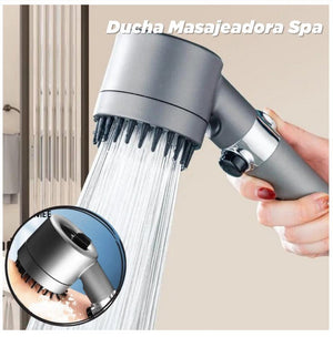 DUCHA ALTA PRESION MASAJEADORA 4 EN 1 - Nina Deco Boutique