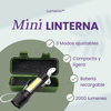 Lumenix™ Mini Linterna Tactica Led 2000 Lumenes🔦✨