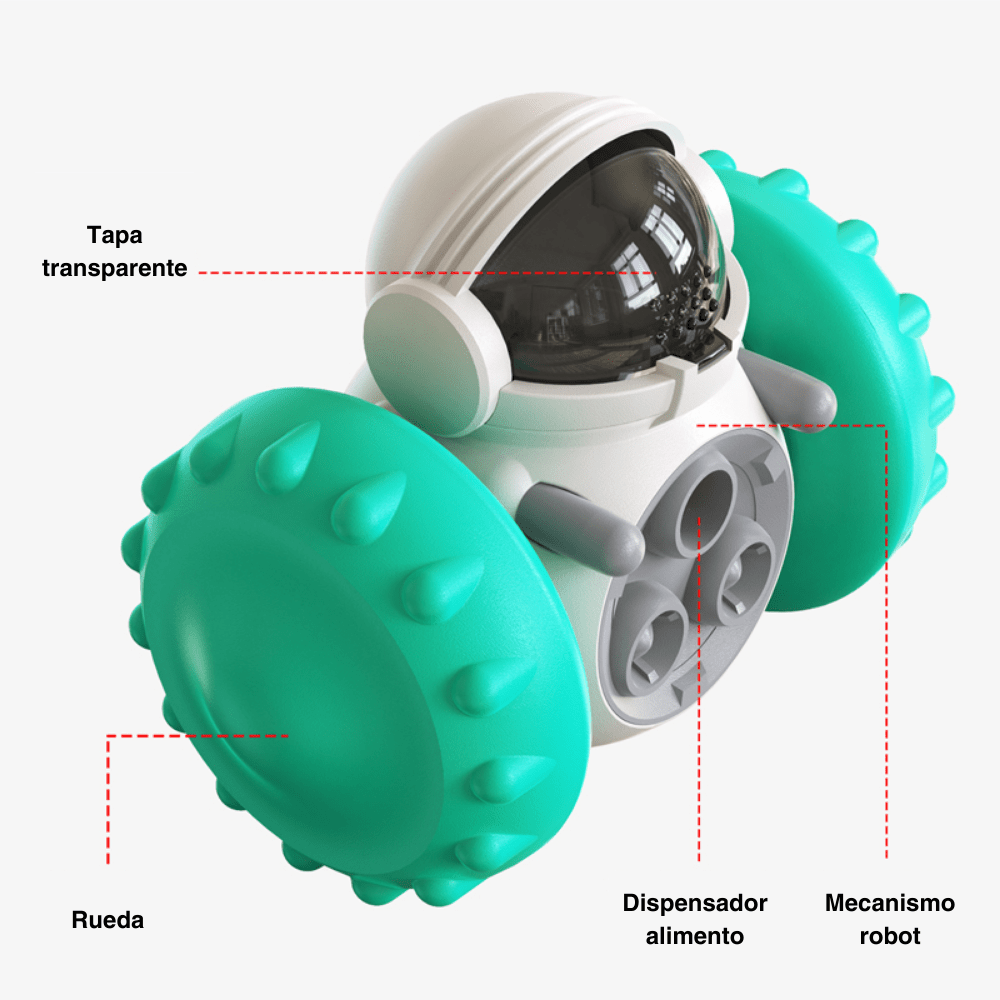 DISPENSADOR DE ALIMENTOS - JUGUETE MASCOTA - Nina Deco Boutique