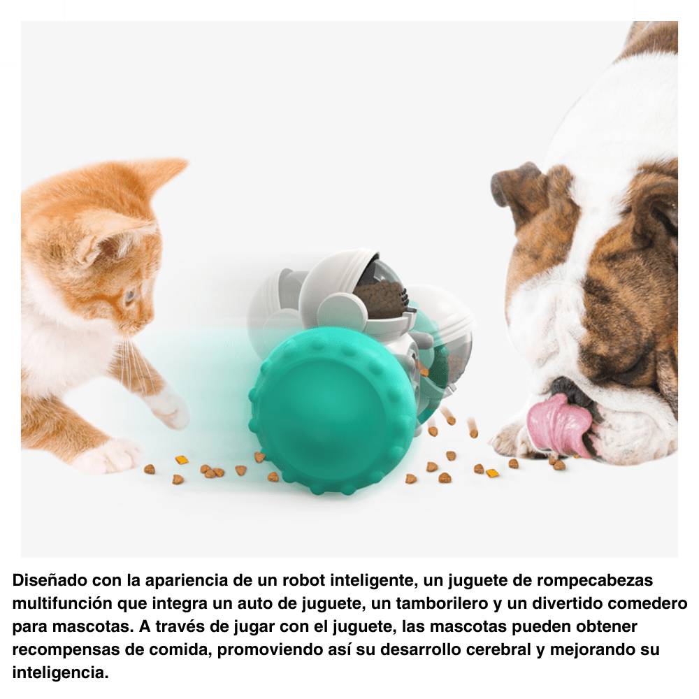 DISPENSADOR DE ALIMENTOS - JUGUETE MASCOTA - Nina Deco Boutique